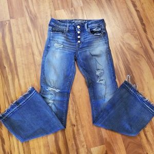 American Eagle Boho Artist jeans sz 10